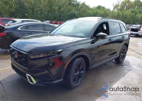 2026 Honda Cr-V Hybrid Awd Sport Touring from USA, damaged, VIN 7FARS6H97TE018741